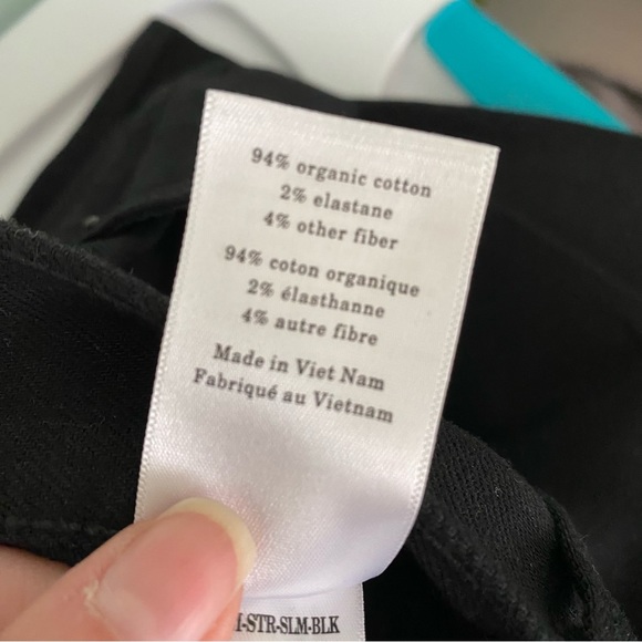 Everlane Men's The Slim 4-Way Stretch Organic Black Denim Jeans 30 X 32 NWOT - Picture 8 of 9